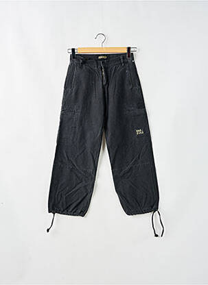 Pantalon cargo poches noir RWD femme