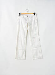 Pantalon droit blanc FREEMAN T.PORTER pour femme seconde vue