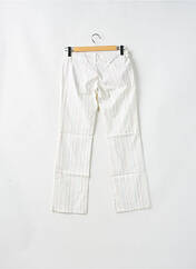 Pantalon droit blanc FREEMAN T.PORTER pour femme seconde vue