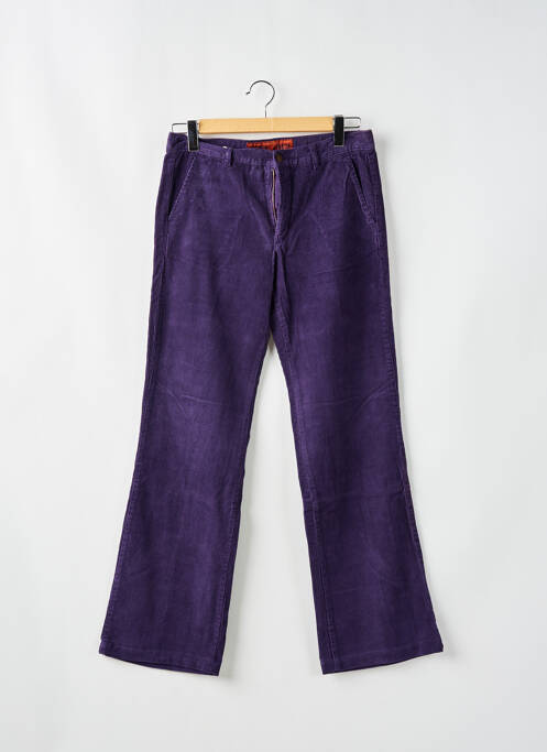 Jeans coupe droite violet FREEMAN T.PORTER pour femme