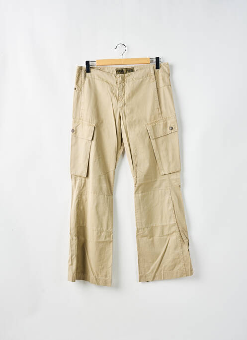 Pantalon cargo beige FREEMAN T.PORTER pour femme