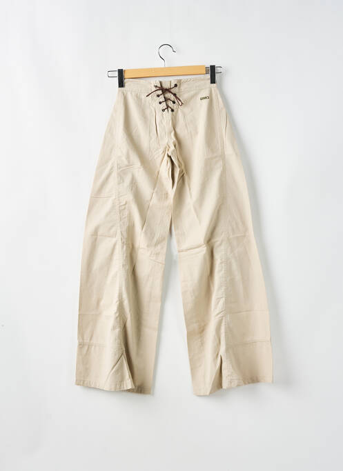Pantalon flare beige RWD pour femme
