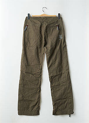 Pantalon droit taille normale taille normale vert TEDDY SMITH femme