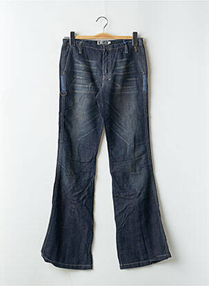 Jean coupe flare taille normale taille normale bleu TEDDY SMITH femme