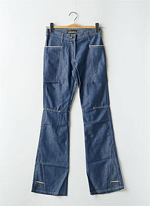 Jean coupe flare taille normale taille normale bleu TEDDY SMITH femme