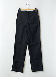 Pantalon droit taille à pinces taille haute noir TEDDY SMITH femme