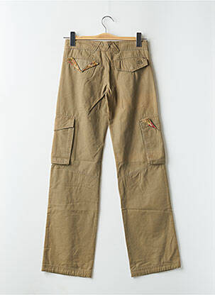 Pantalon cargo coupe droite taille normale vert TEDDY SMITH femme