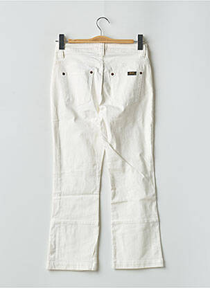Jeans bootcut taille normale taille normale blanc TEDDY SMITH femme