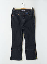 Jeans bootcut taille normale taille normale noir TEDDY SMITH femme