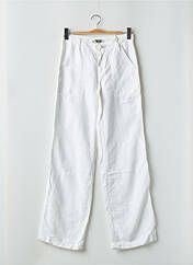 Pantalon large blanc TEDDY SMITH pour femme seconde vue