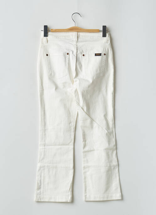 Jeans bootcut blanc TEDDY SMITH pour femme