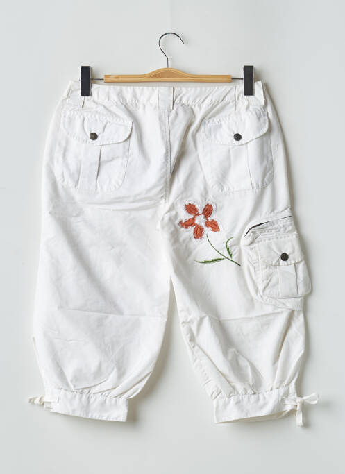 Pantacourt blanc TEDDY SMITH pour femme