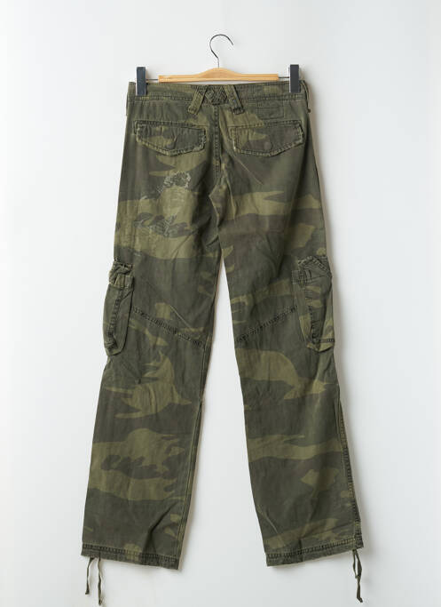 Pantalon cargo vert TEDDY SMITH pour femme