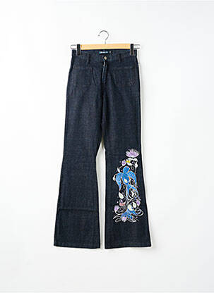 Jean coupe flare taille normale taille normale bleu SCHOOL RAG femme
