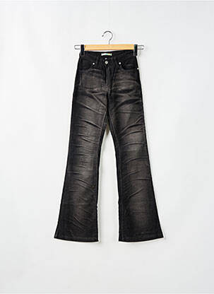 Pantalon flare taille basse taille basse gris SCHOOL RAG femme