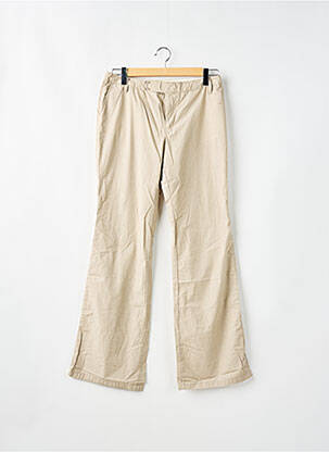 Pantalon chino taille basse taille basse beige SCHOOL RAG femme