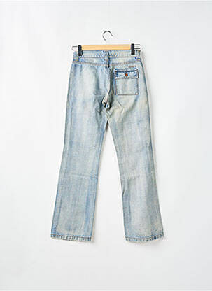 Jeans coupe droite taille basse taille basse bleu SCHOOL RAG femme