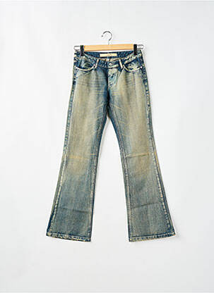 Jean coupe flare taille basse taille basse bleu SCHOOL RAG femme