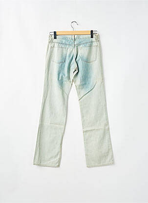 Jeans coupe droite taille basse taille basse bleu SCHOOL RAG femme