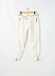 Pantalon slim taille basse taille basse blanc SCHOOL RAG femme