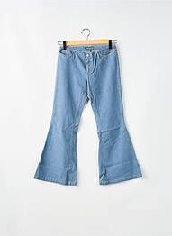 Jean coupe flare stretch taille normale bleu SCHOOL RAG femme