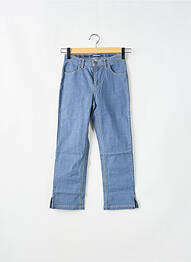 Jeans coupe slim tissage brut taille basse bleu SCHOOL RAG femme