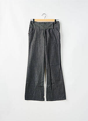 Jeans coupe droite taille basse taille basse gris SESSUN femme