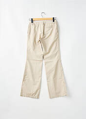 Pantalon chino beige SCHOOL RAG pour femme seconde vue