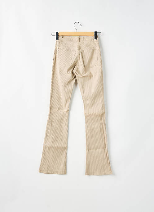 Pantalon flare stretch taille basse vert SCHOOL RAG femme