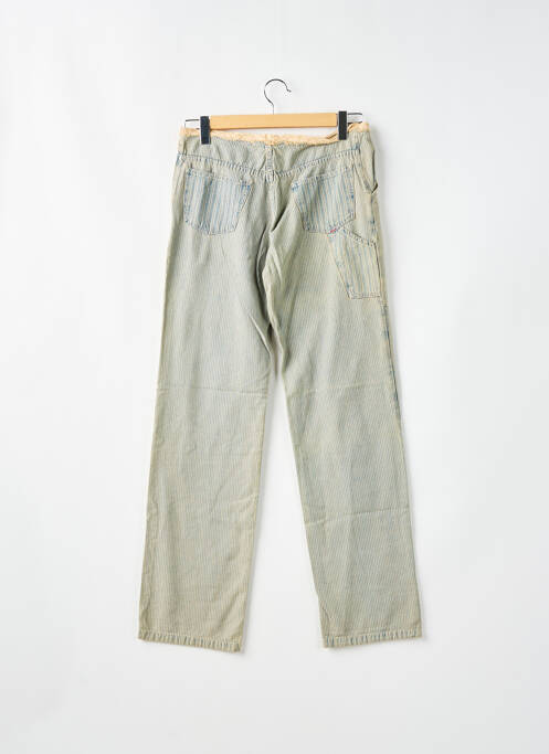 Jeans coupe droite bleu SCHOOL RAG pour femme