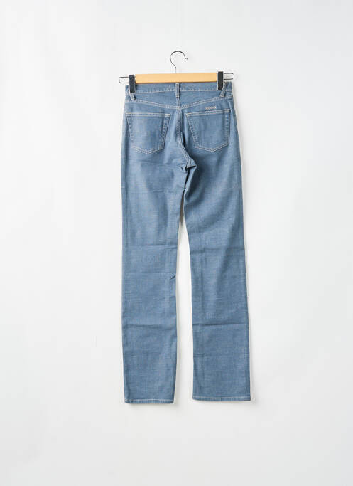 Jeans coupe droite bleu SCHOOL RAG pour femme