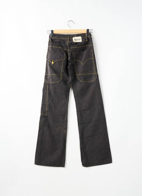 Pantalon cargo noir SCHOOL RAG pour femme