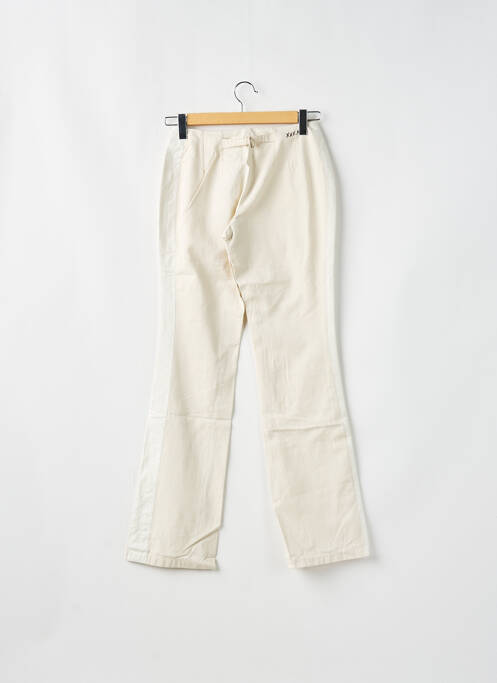 Pantalon droit beige SCHOOL RAG pour femme