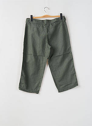 Bermuda coupe droite taille normale vert ONLY femme