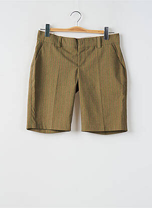 Short taille à pinces taille normale vert ONLY femme