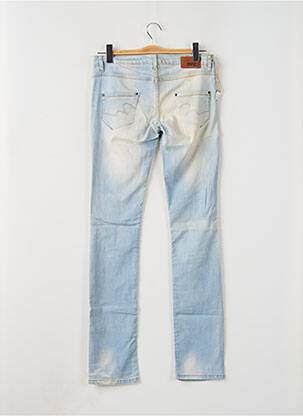 Jeans coupe slim stretch taille basse bleu RWD femme