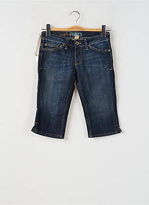 Bermuda taille basse taille basse bleu RWD femme