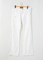 Pantalon droit blanc RWD pour femme seconde vue