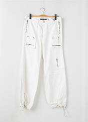 Pantalon droit blanc RWD pour femme seconde vue