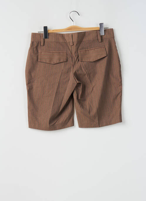 Short taille à pinces taille normale marron ONLY femme