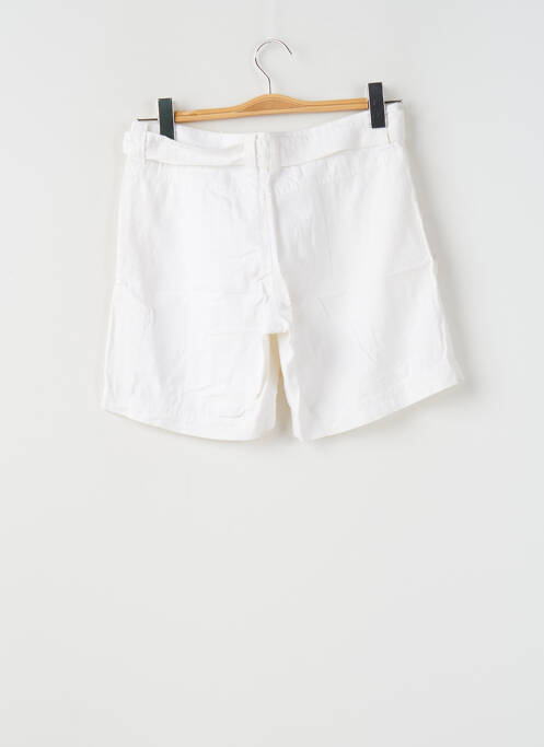 Short taille à pinces taille normale blanc ONLY femme