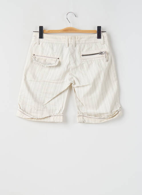 Bermuda blanc RWD pour femme