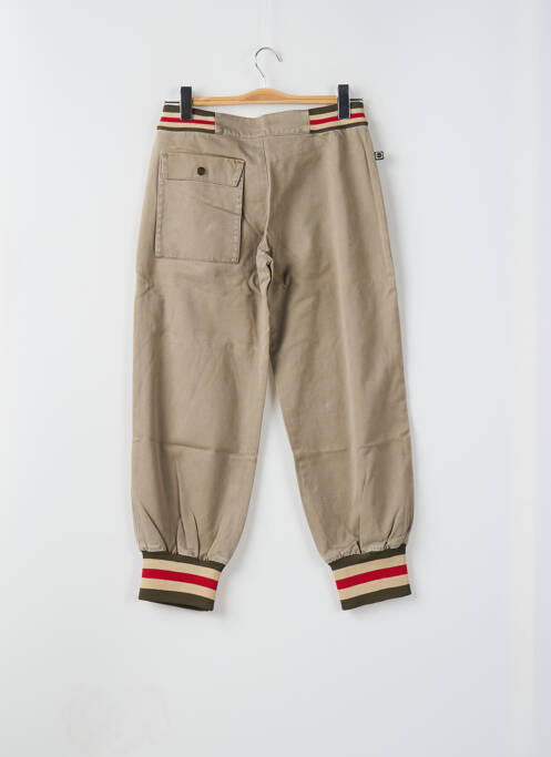 Pantacourt beige RWD pour femme