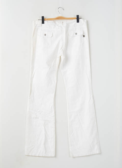 Pantalon droit blanc RWD pour femme