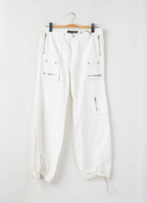 Pantalon droit blanc RWD pour femme