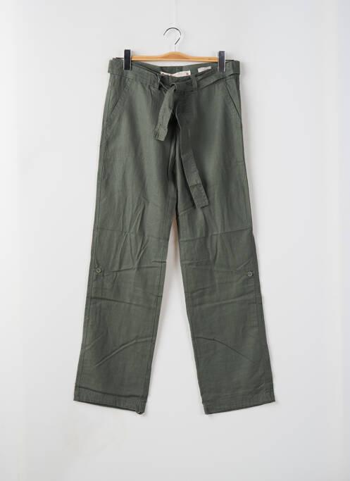 Pantalon droit vert ONLY pour femme