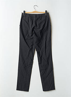Pantalon droit stretch taille normale gris LEON & HARPER femme