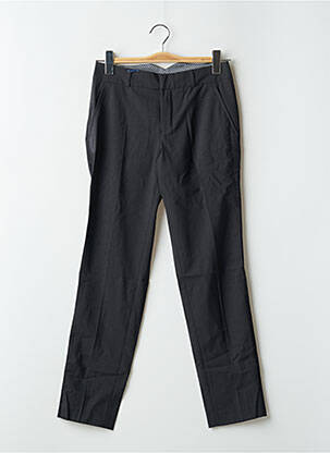 Pantalon droit stretch taille normale gris LEON & HARPER femme