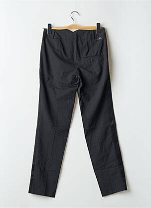 Pantalon droit stretch taille normale gris LEON & HARPER femme