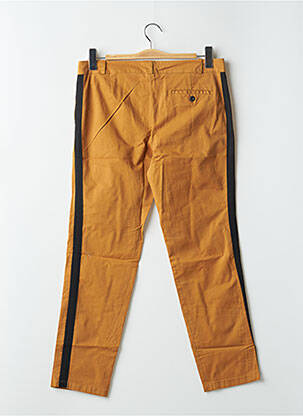 Pantalon 7/8 stretch taille normale marron LEON & HARPER femme